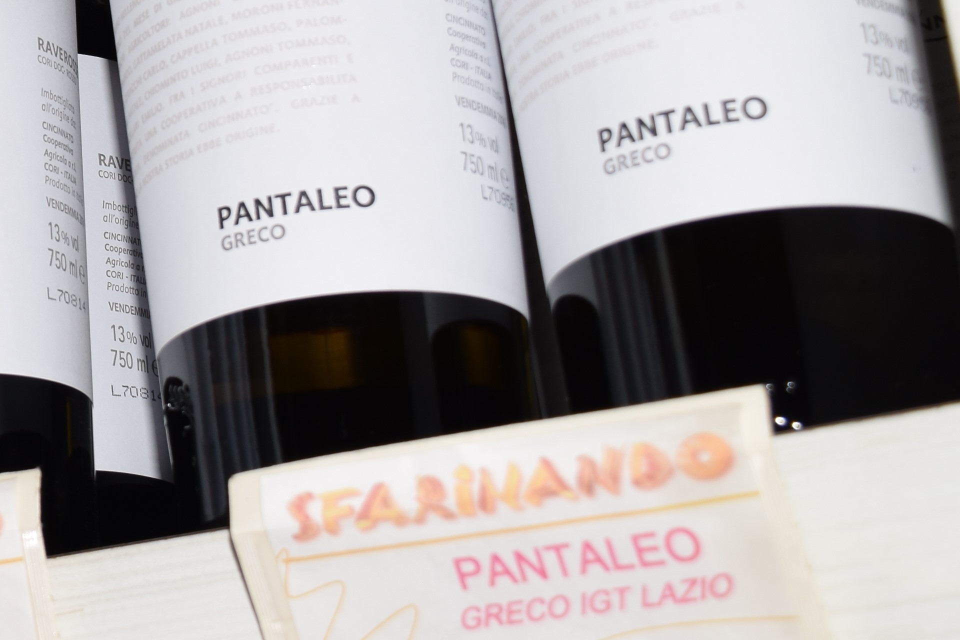 Pantaleo Greco IGT Lazio Cincinnato Sfarinando